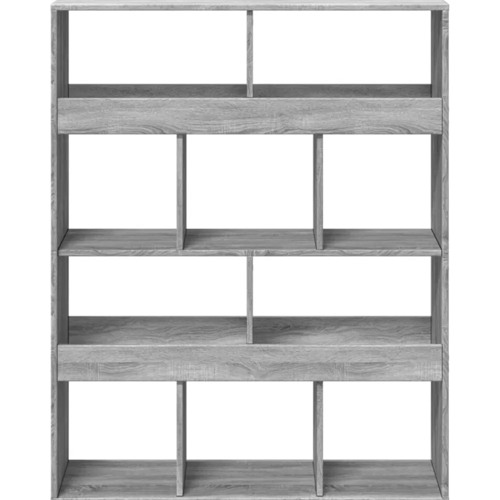 vidaXL Estanterías-Separador de ambientes madera 100x33x125,5 cm
