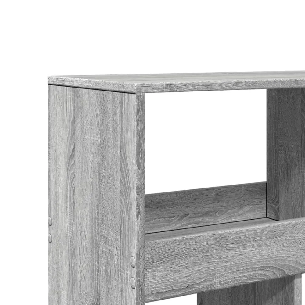 vidaXL Estanterías-Separador de ambientes madera 100x33x125,5 cm