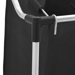 vidaXL Productos Del Hogar-Separador de colada con 3 bolsas acero