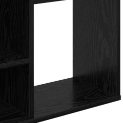 vidaXL Separador de habitaciones 100 x 24 x 140 cm Roble negro Clearance