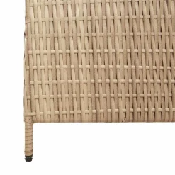 vidaXL Divisores De Ambientes-Separador de habitaciones 242 x 180 cm ratán sintético