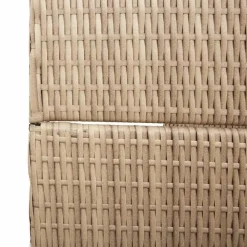 vidaXL Separador de habitaciones 195 x 180 cm ratán sintético Beige Online