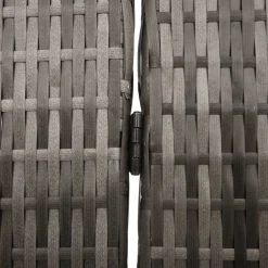 vidaXL Divisores De Ambientes-Separador de habitaciones 146 x 180 cm ratán sintético