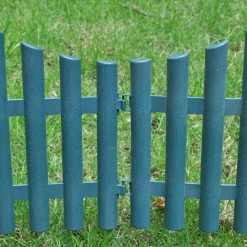 vidaXL Vallas De Jardín-Separadores de césped 17 uds 10 m
