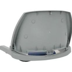 vidaXL Set asientos plegables para barco 2 uds con cojín blanco y azul Azul y blanco Hot