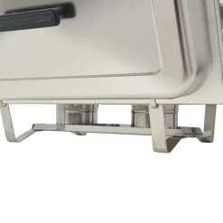 vidaXL Cocina Y Comedor-Set calentador de comida para buffet 2 piezas acero inoxidable