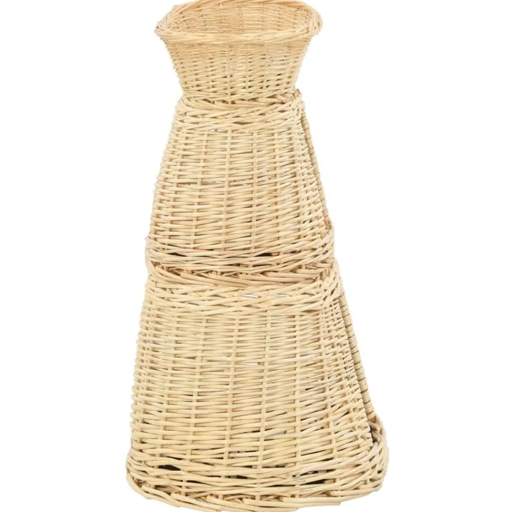 vidaXL Set cestas de gatos 3 uds. con cojines sauce 47x34x60cm Natural Clearance
