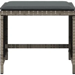 vidaXL Muebles De Jardín-Set comedor de jardín 5 piezas con cojines ratán sintético