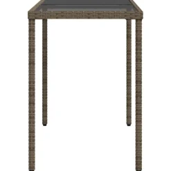 vidaXL Muebles De Jardín-Set comedor de jardín 5 piezas con cojines ratán sintético
