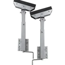 vidaXL Piezas Y Accesorios Para Vehículos-Set de 2 soportes de barra de remolque de barco 63-88 cm