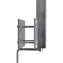 vidaXL Piezas Y Accesorios Para Vehículos-Set de 2 soportes de doble rueda de remolque de barco 59-84 cm