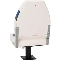 vidaXL Vehículos-Set de asientos plegables para barco 2 uds con respaldo alto