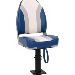 vidaXL Piezas Y Accesorios Para Vehículos-Set de asientos plegables para barco 2 uds con respaldo alto