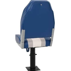 vidaXL Piezas Y Accesorios Para Vehículos-Set de asientos plegables para barco 2 uds con respaldo alto