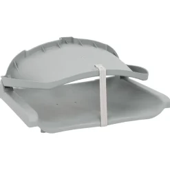 vidaXL Set de asientos plegables para barco 2 uds Gris