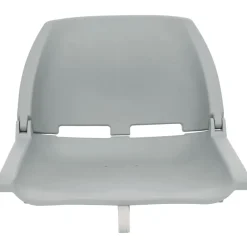 vidaXL Set de asientos plegables para barco 2 uds Gris