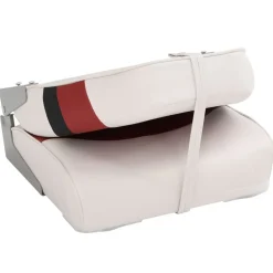vidaXL Vehículos-Set de asientos plegables para barco 2 uds con respaldo alto