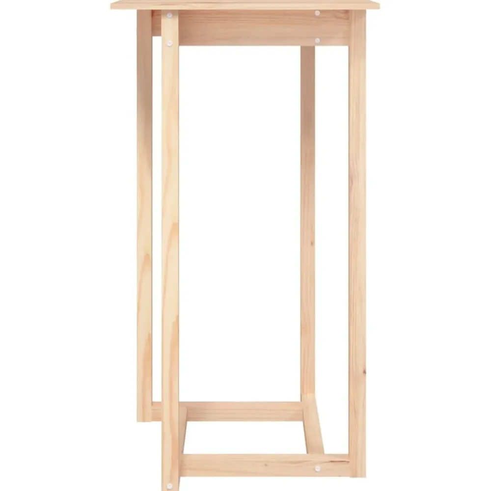 vidaXL Conjuntos De Muebles-Set de bar 3 piezas madera maciza de pino