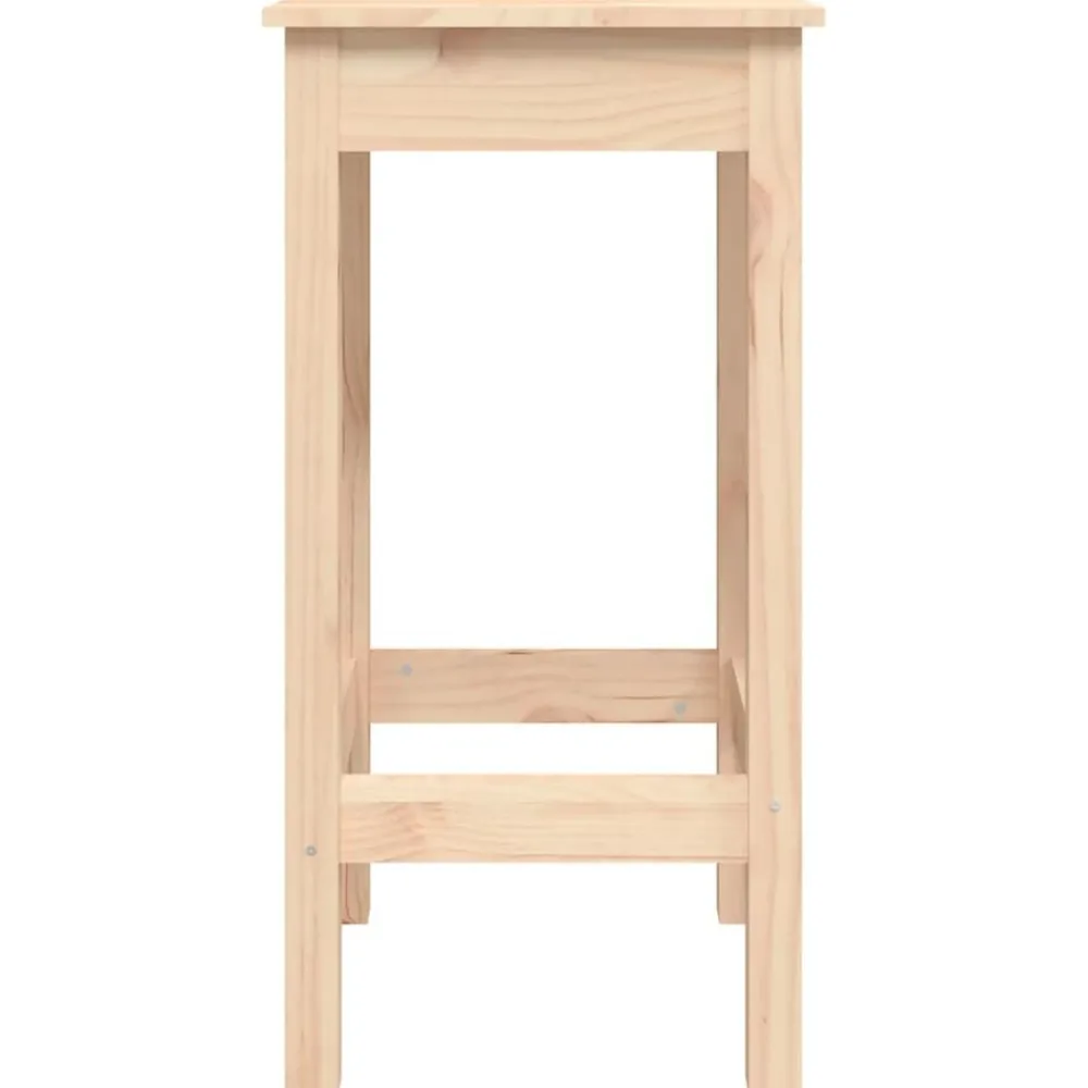 vidaXL Conjuntos De Muebles-Set de bar 3 piezas madera maciza de pino