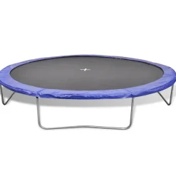 vidaXL Estructuras Para Juegos Al Aire Libre-Set de cama elástica de 5 piezas 4,57 m
