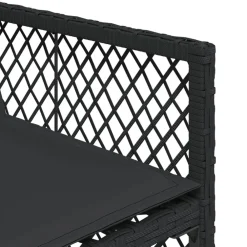 vidaXL Muebles De Jardín-Set de comedor de jardín 9 pzas y cojines ratán sintético