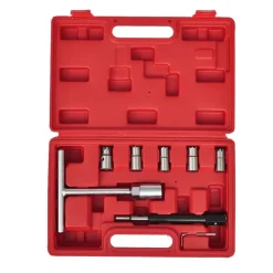 vidaXL Equipo & Herramientas De Taller-Set de cortadores de conjunto de inyector diesel 7 piezas