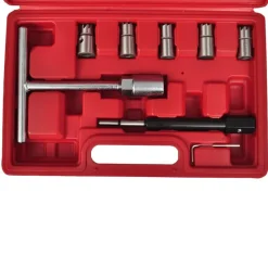 vidaXL Equipo & Herramientas De Taller-Set de cortadores de conjunto de inyector diesel 7 piezas