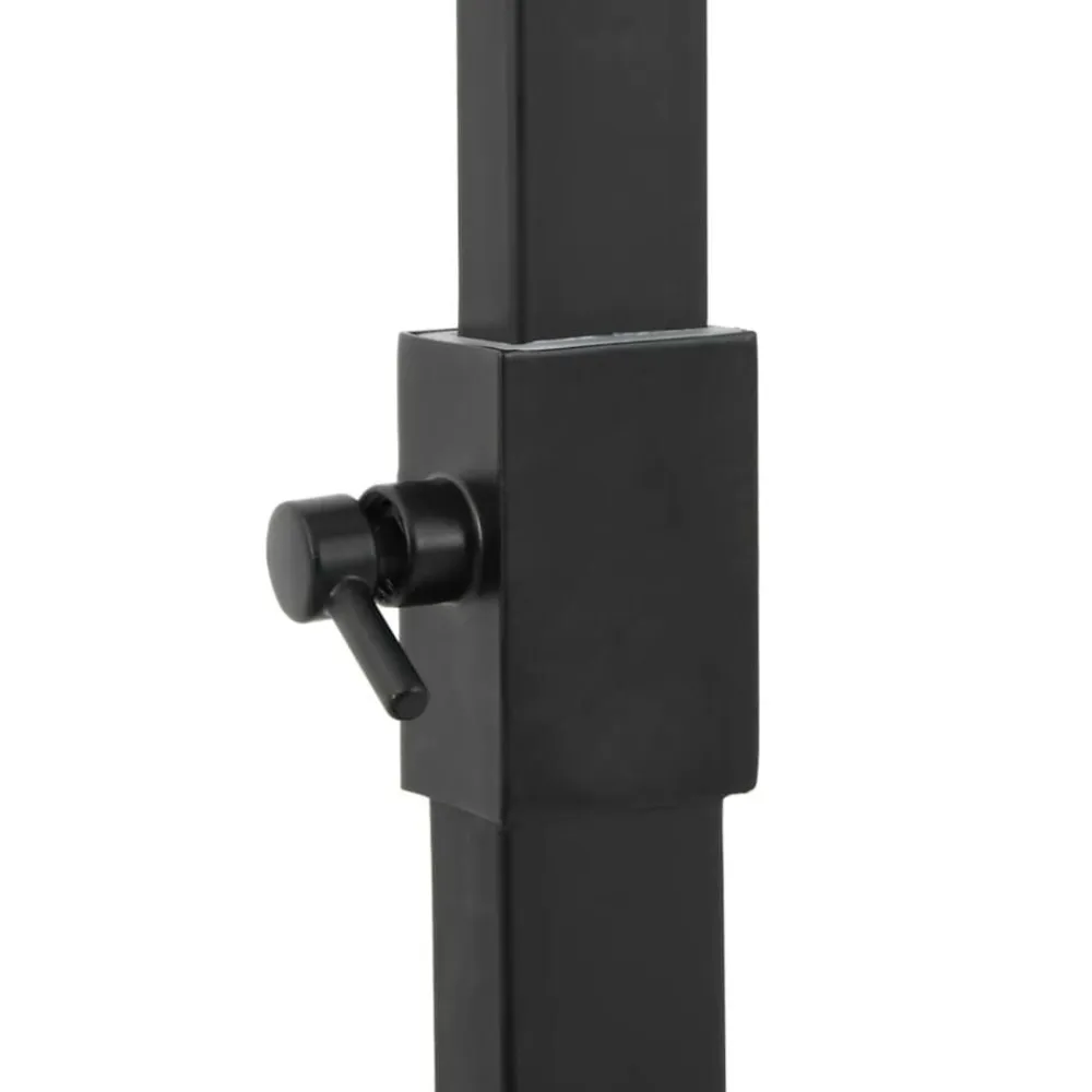 vidaXL Fontanería-Set de ducha de doble cabezal con mezclador y flexo latón negro