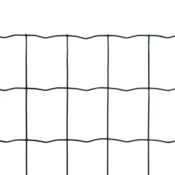 vidaXL Set de euro valla acero 10x0,8 m Verde Best