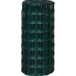 vidaXL Set de euro valla acero 10x0,8 m Verde Best