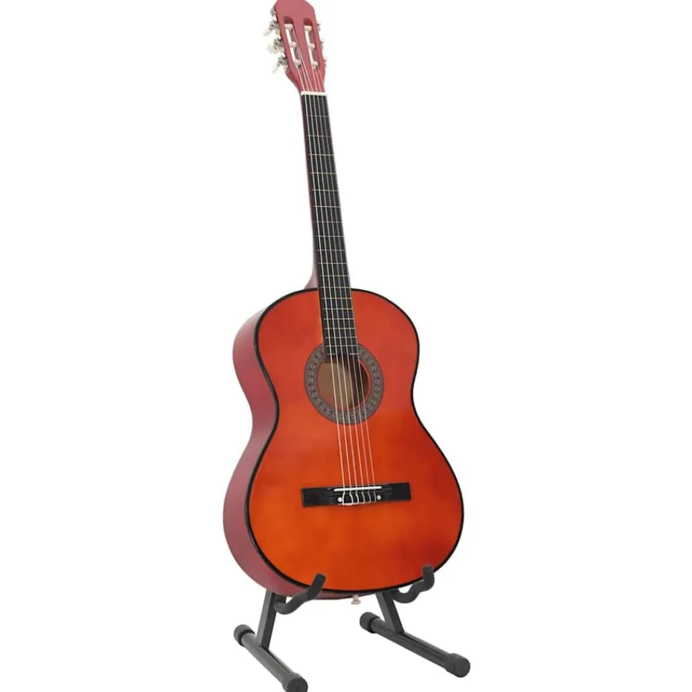 vidaXL Arte Y Ocio-Set de guitarra clásica para principiantes 12 piezas 4/4 39"