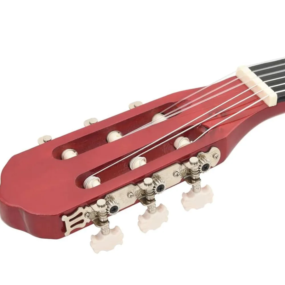 vidaXL Arte Y Ocio-Set de guitarra clásica para principiantes 12 piezas 4/4 39"