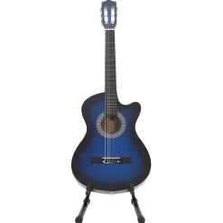 vidaXL Arte Y Ocio-Set de guitarra clásica occidental 12 pzas 6 cuerdas 38
