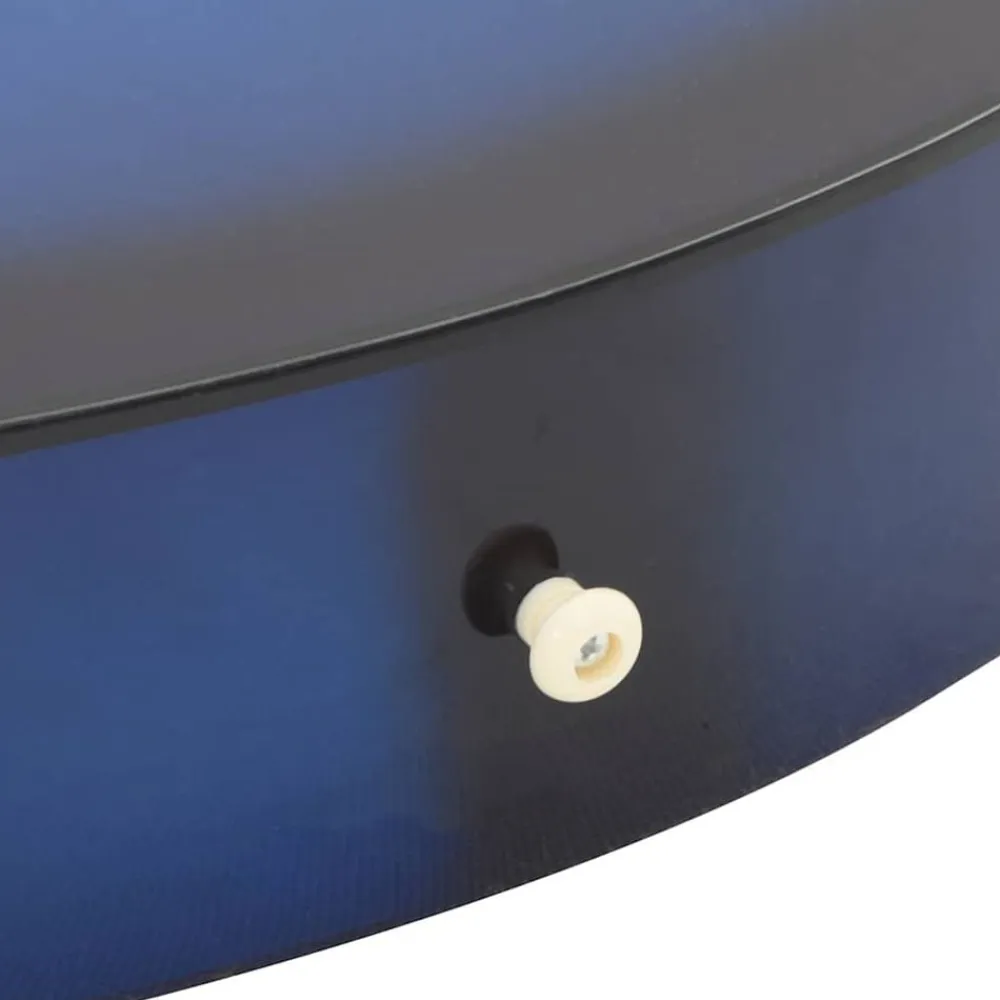 vidaXL Set de guitarra occidental 12 pzas ecualizador y 6 cuerdas Azul Outlet
