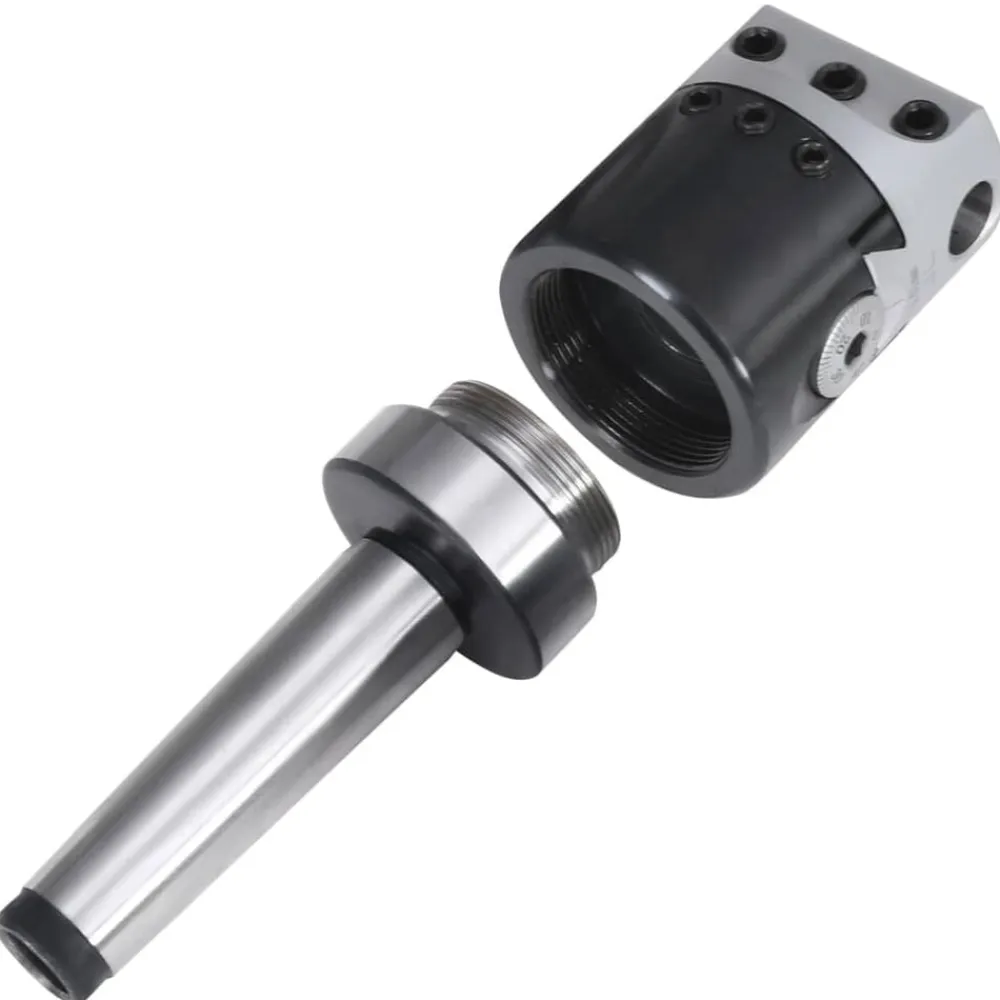 vidaXL Herramientas-Set de herramientas perforación 15 pzas cabezal 50mm MT3-F1-12