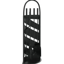 vidaXL Set de herramientas para chimenea 5 pzas acero 23x15x66 cm Sale