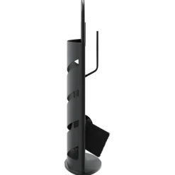 vidaXL Set de herramientas para chimenea 5 pzas acero 23x15x66 cm Sale