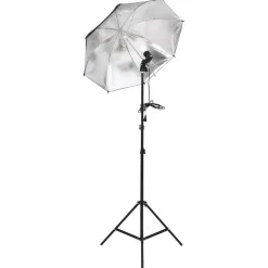 vidaXL Set de iluminación de estudio con trípodes y sombrillas Discount