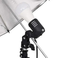 vidaXL Set de iluminación de estudio con trípodes y sombrillas Discount