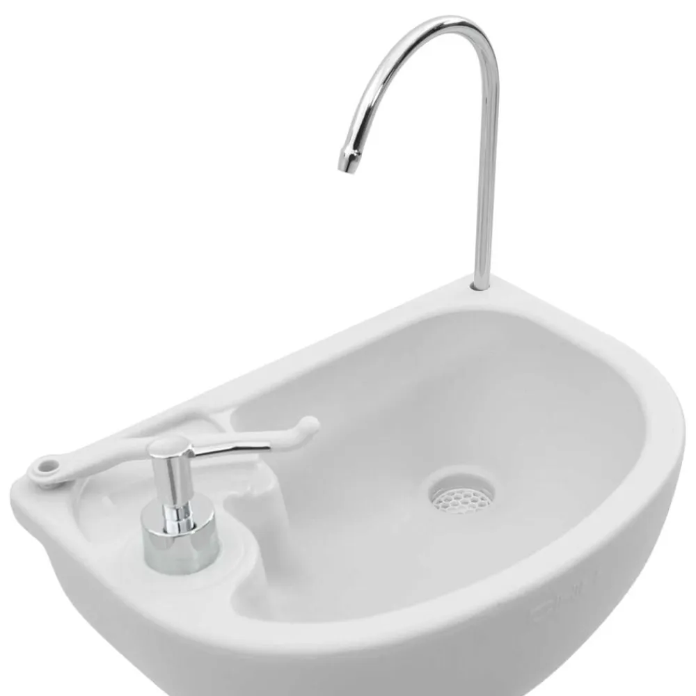 vidaXL Actividades Al Aire Libre-Set de Inodoro para Camping 2 pcs Azul y