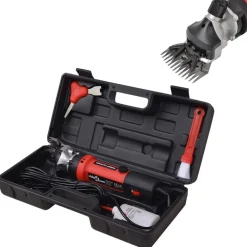 vidaXL Set de maquinilla esquiladora para ovejas 550 W Clearance