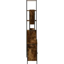 vidaXL Conjuntos De Muebles-Set de muebles baño 3 pzas madera contrachapada