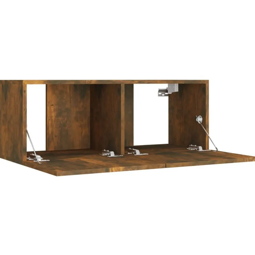 vidaXL Muebles Tv-Set de muebles de TV 4 pzas madera contrachapada