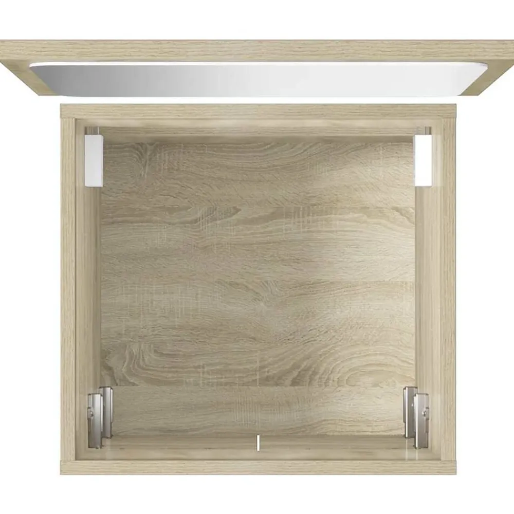 vidaXL Conjuntos De Muebles-Set de muebles de baño 2 pzas madera contrachapada