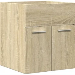 vidaXL Conjuntos De Muebles-Set de muebles de baño 2 pzas madera contrachapada