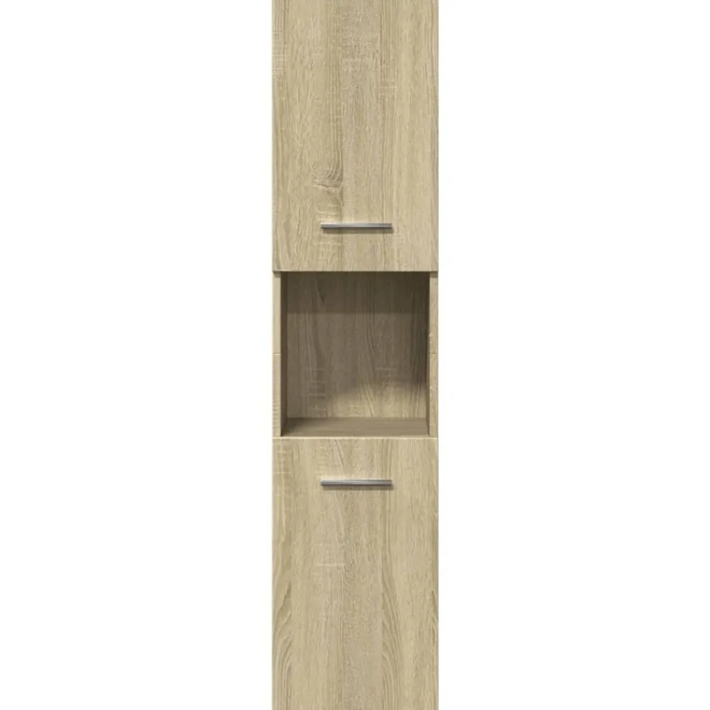 vidaXL Conjuntos De Muebles-Set de muebles de baño 3 pzas madera contrachapada