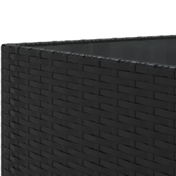vidaXL Muebles De Jardín-Set de muebles de jardín y cojines 7 pzas ratán sintético