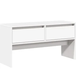 vidaXL Set de muebles de recibidor 4 pzas madera de ingeniería Blanco Clearance
