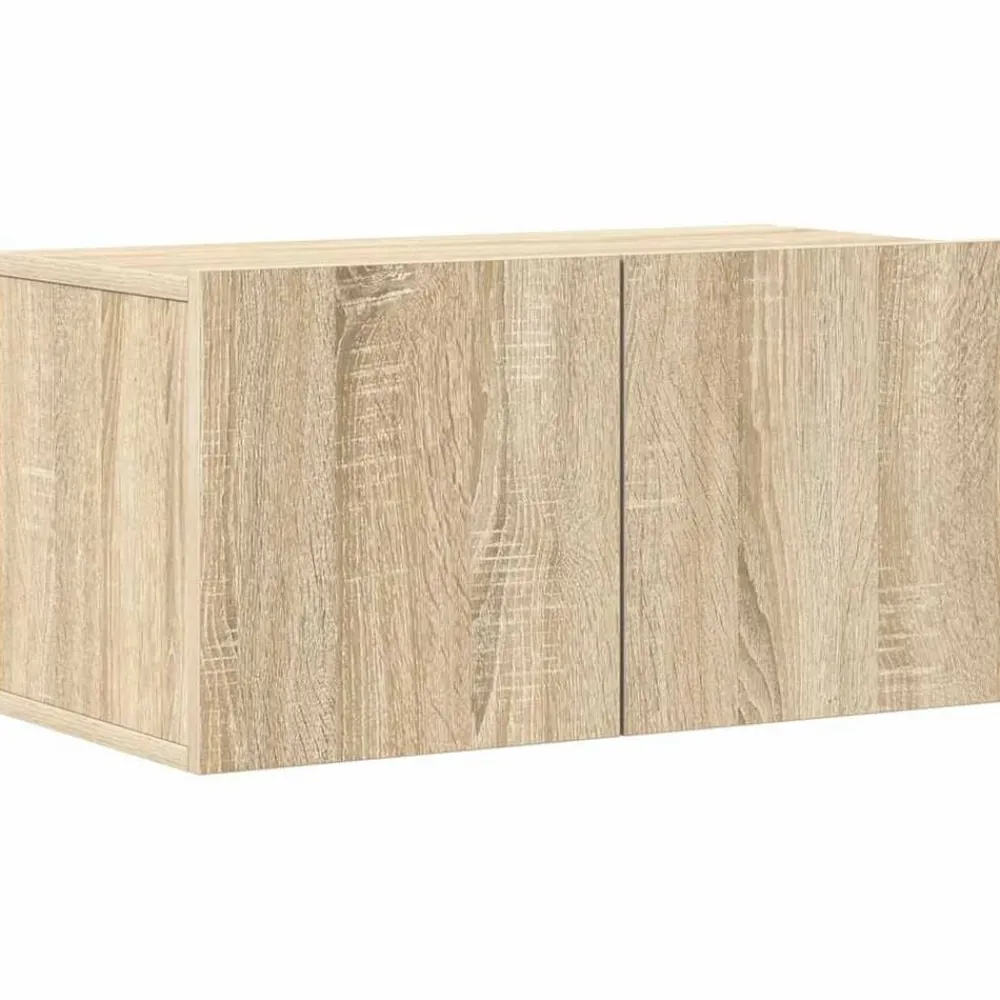 vidaXL Muebles Tv-Set de muebles para TV 8 pzas madera contrachapada