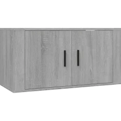 vidaXL Muebles Tv-Set de muebles para TV 2 pzas madera contrachapada